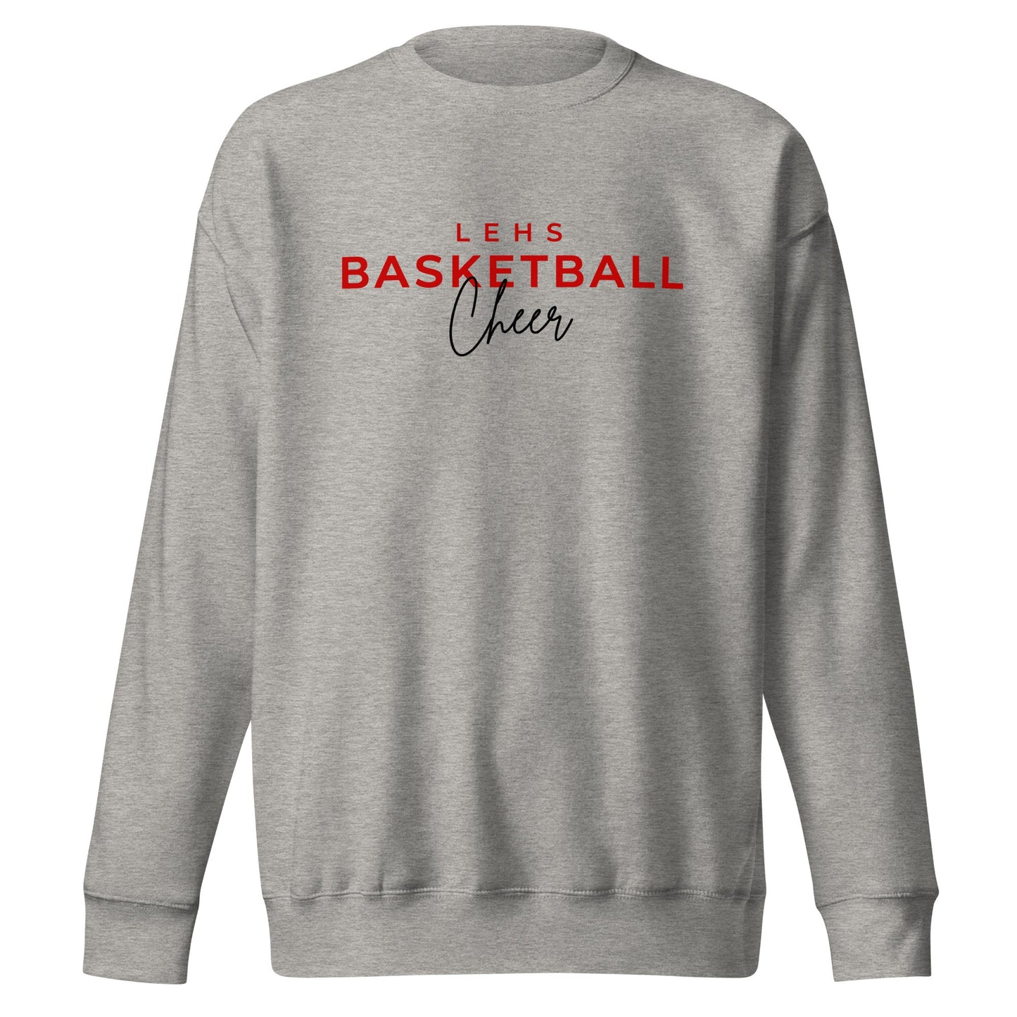 Performance | Crewneck | Lynn English Cheerleading | Bulldogs Basketball Logo