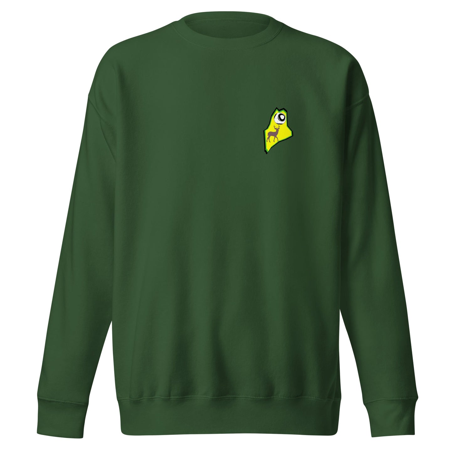 Performance | Crewneck | Maine Soccer Development | Pocket Logo