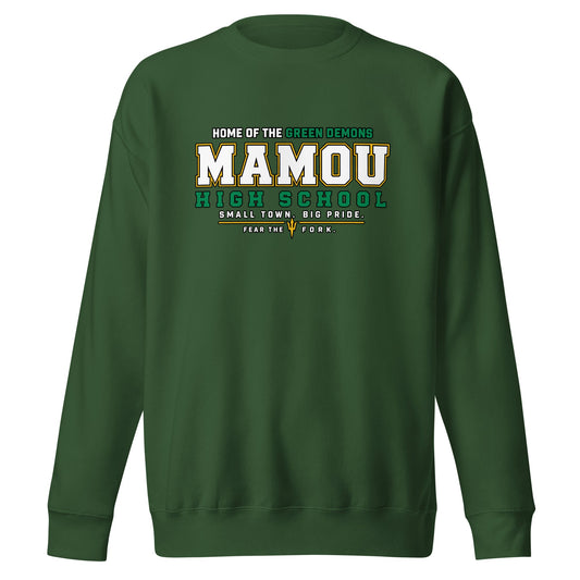 Performance | Crewneck | Mamou High School | Vanguard Logo