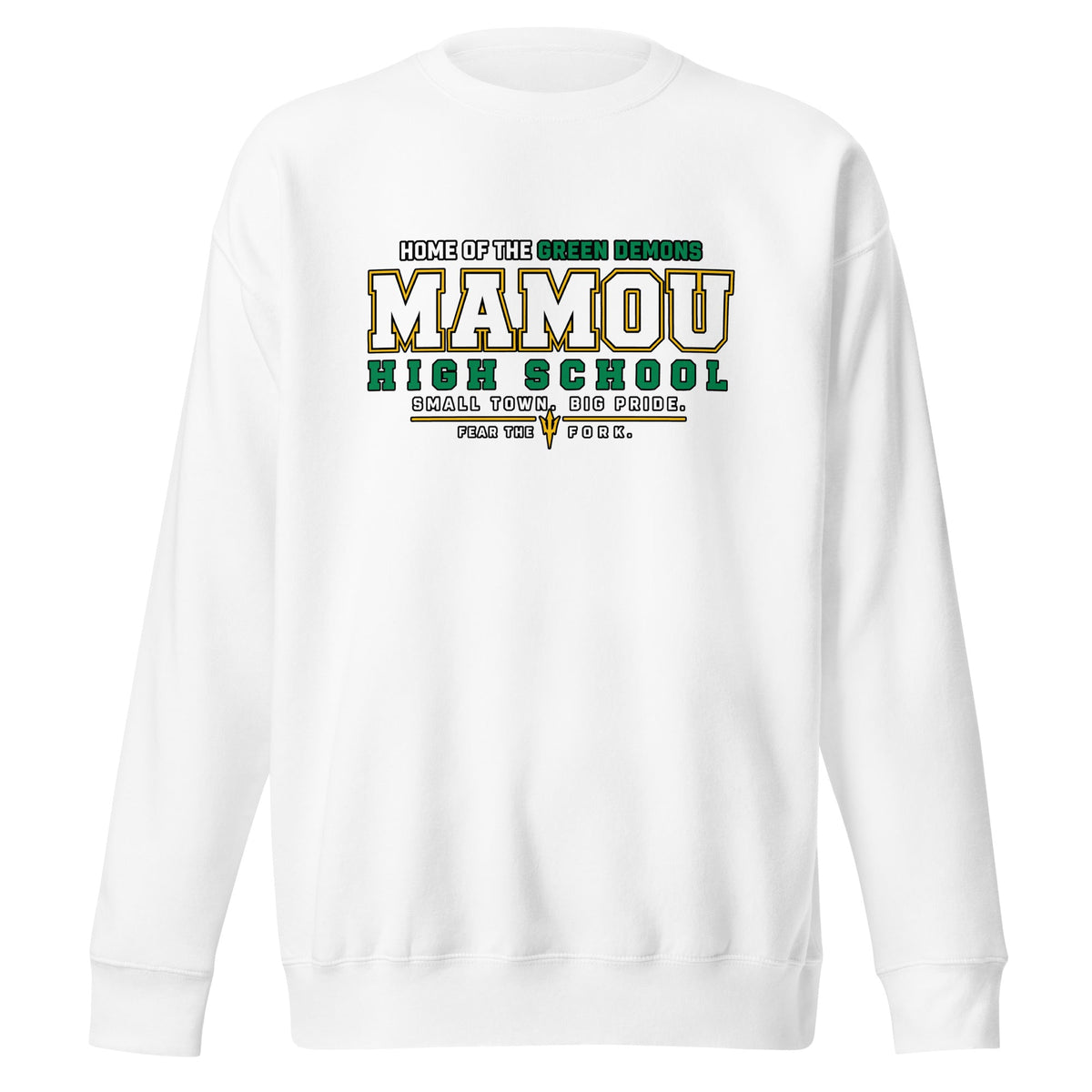 Performance | Crewneck | Mamou High School | Vanguard Logo