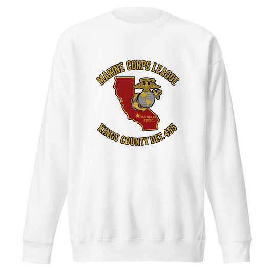 Performance | Crewneck | Marine Corps League kings County Det 455 | Crest Logo