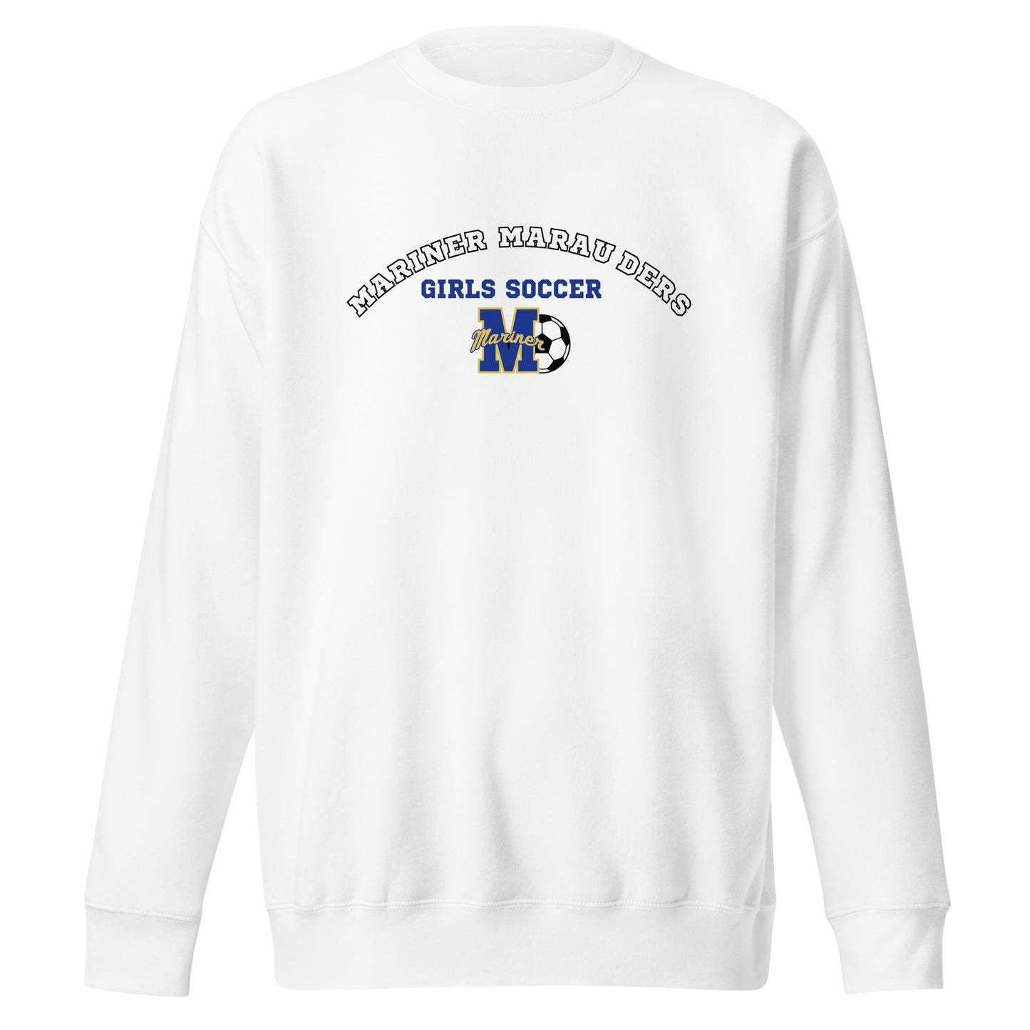 Performance | Crewneck | Mariner girls soccer | Crest Logo