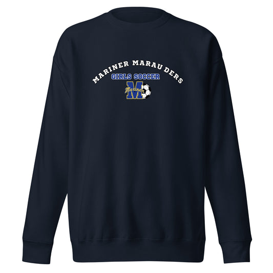 Performance | Crewneck | Mariner girls soccer | Crest Logo