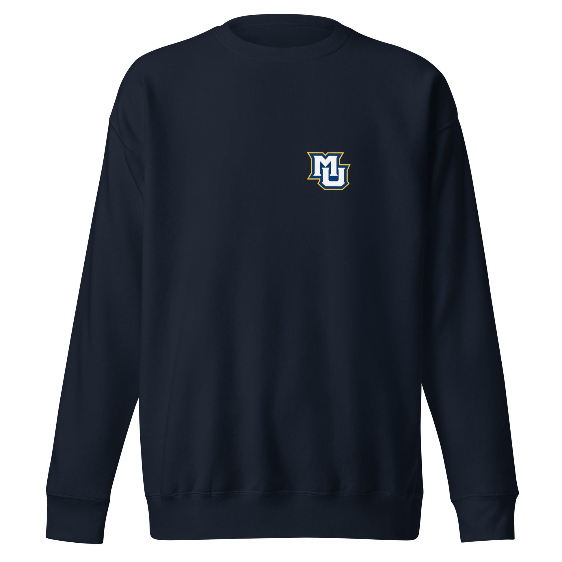 Performance | Crewneck | Marquette University Women's Hockey | MU Mark Backprint Logo