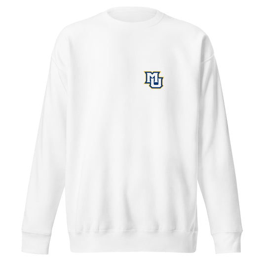 Performance | Crewneck | Marquette University Women's Hockey | MU Mark Backprint Logo