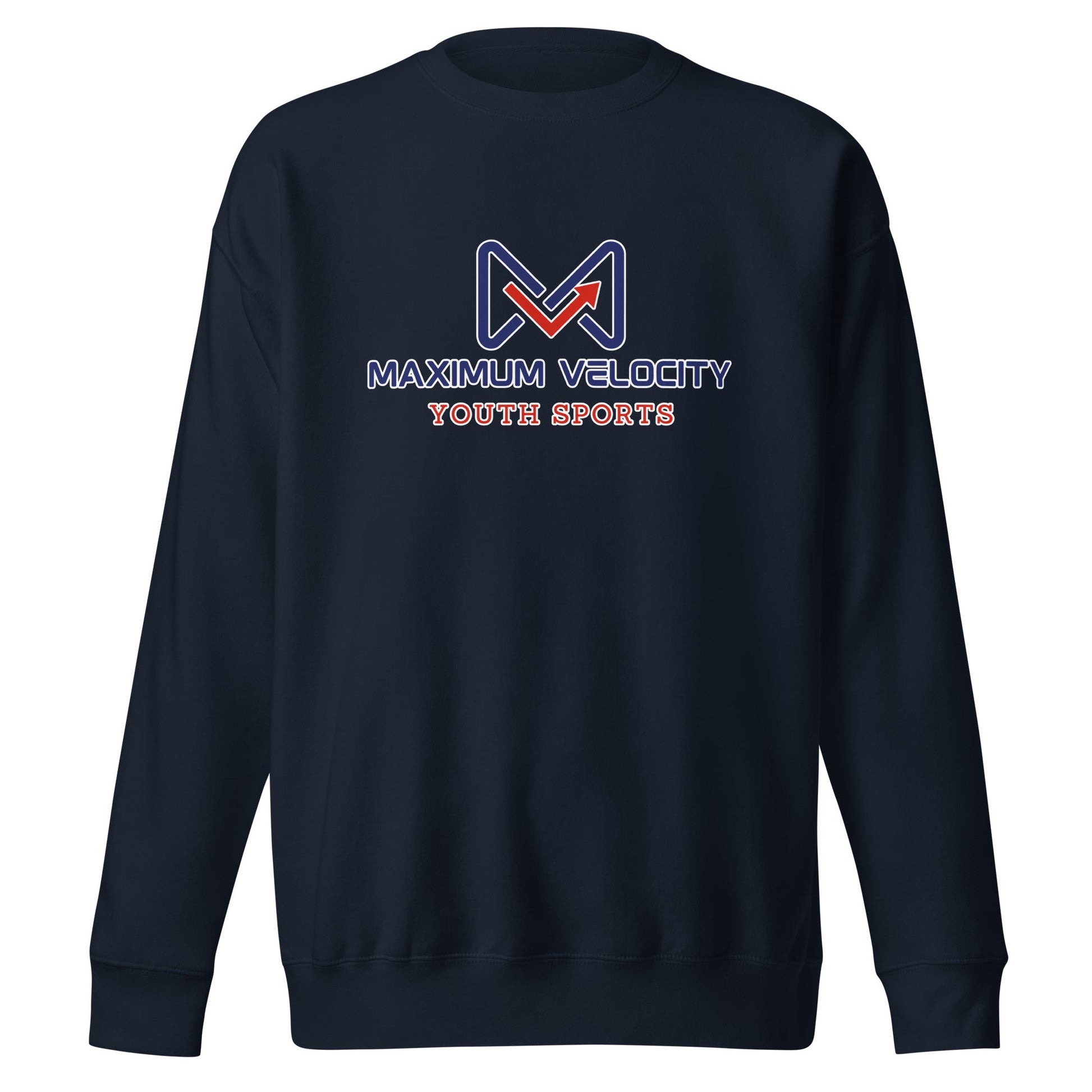 Performance | Crewneck | Maximum Velocity Youth Sports | Emblem Logo