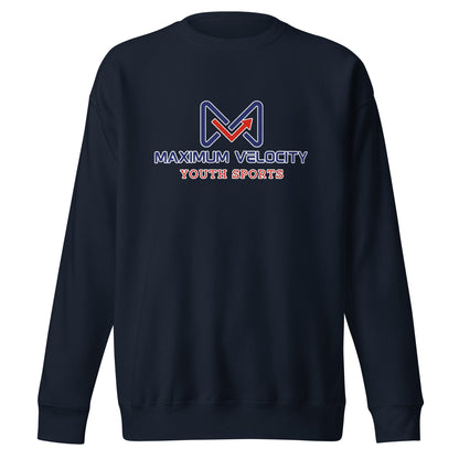 Performance | Crewneck | Maximum Velocity Youth Sports | Emblem Logo