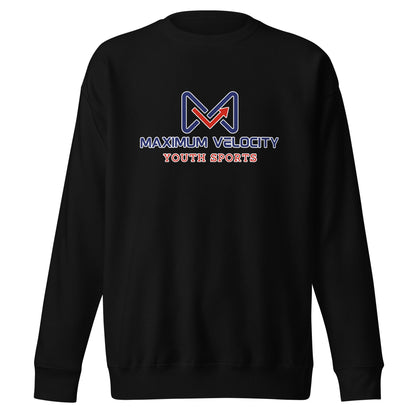 Performance | Crewneck | Maximum Velocity Youth Sports | Emblem Logo