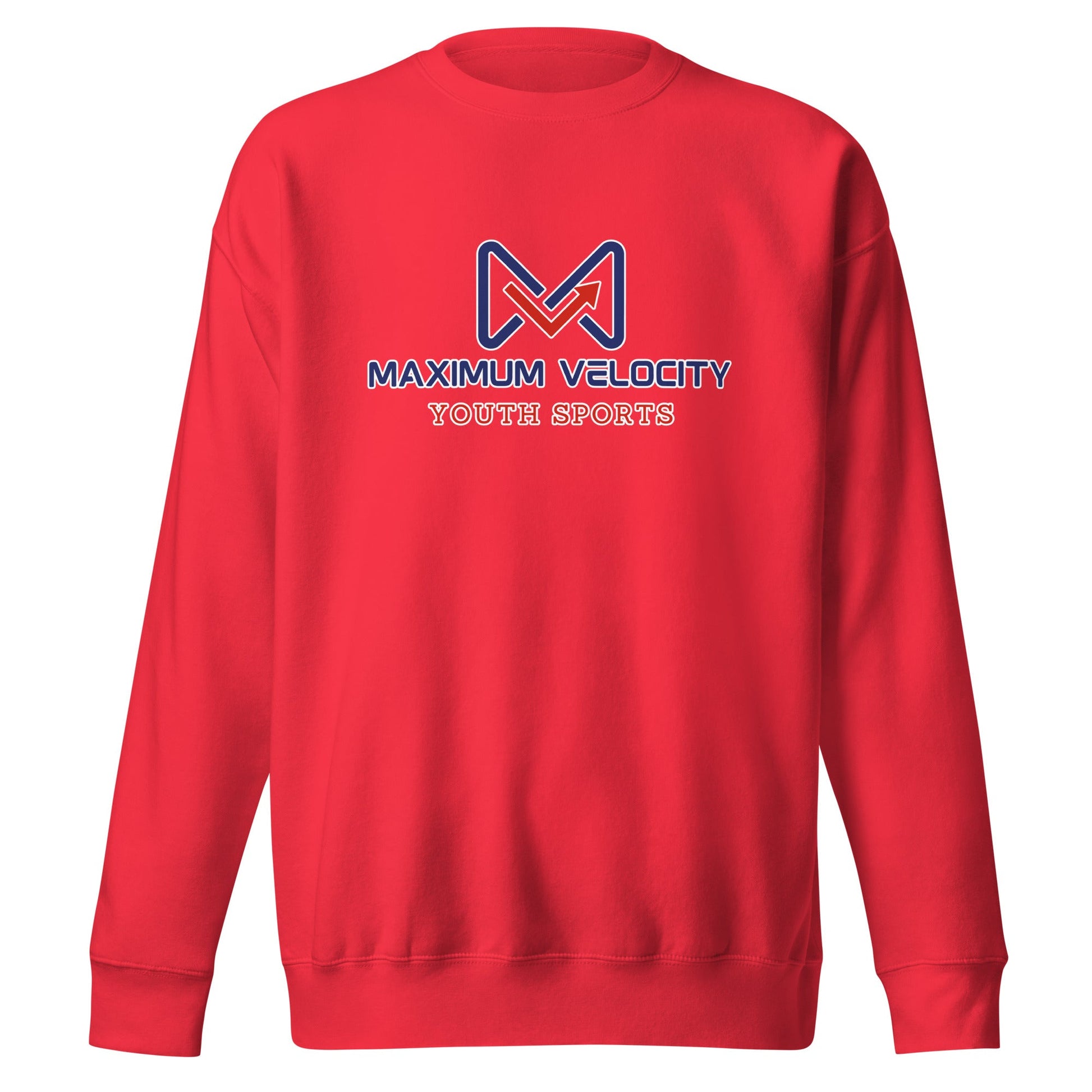 Performance | Crewneck | Maximum Velocity Youth Sports | Emblem Logo
