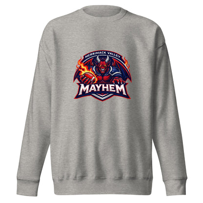 Performance | Crewneck | Merrimack Valley Mayhem | Overlord Crest Logo
