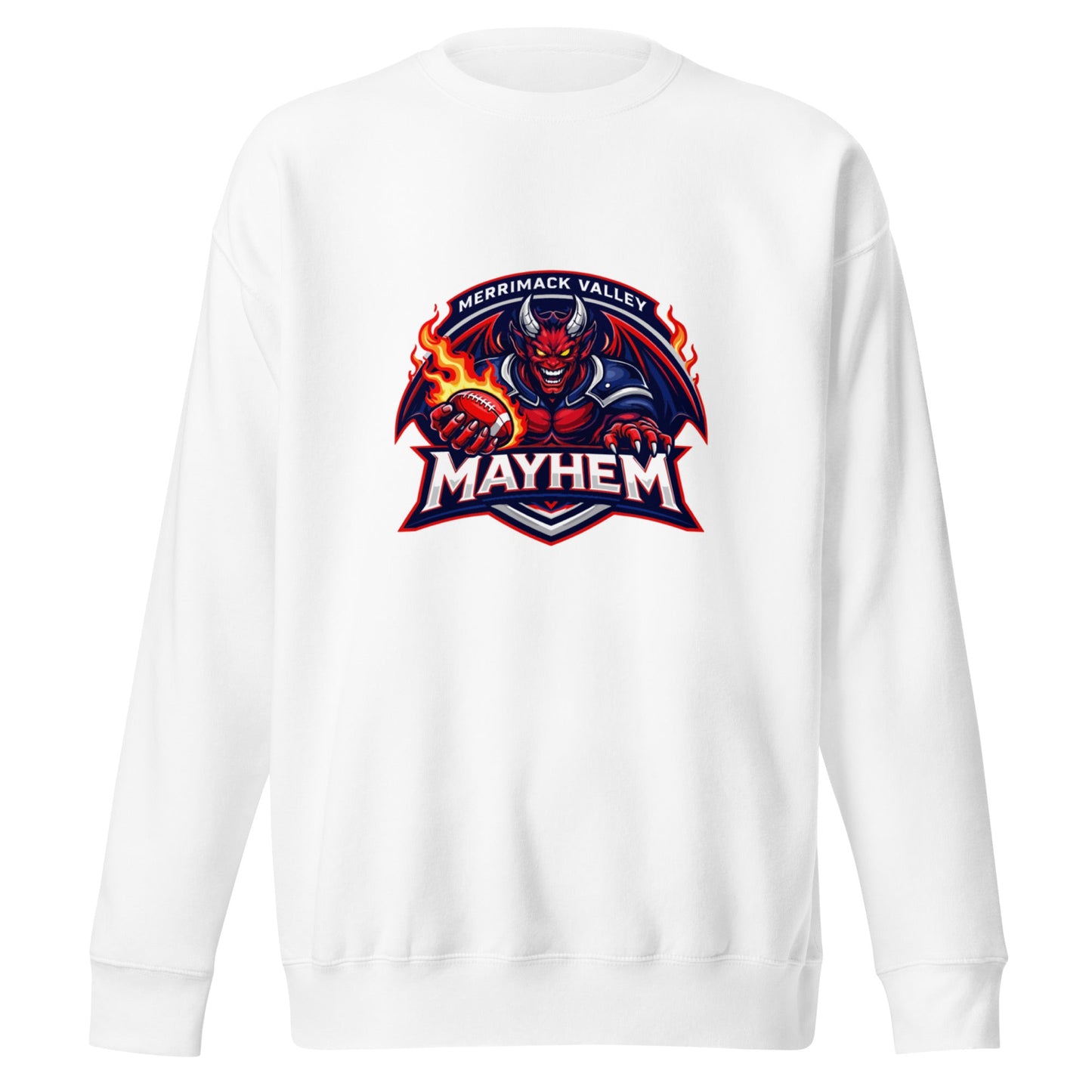 Performance | Crewneck | Merrimack Valley Mayhem | Overlord Crest Logo