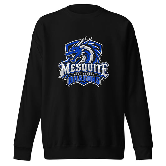 Performance | Crewneck | Mesquite High School | Emblem Logo