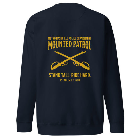 Performance | Crewneck | Metro Nashville Police Department Horse Mounted Patrol | Stand Tall Logo