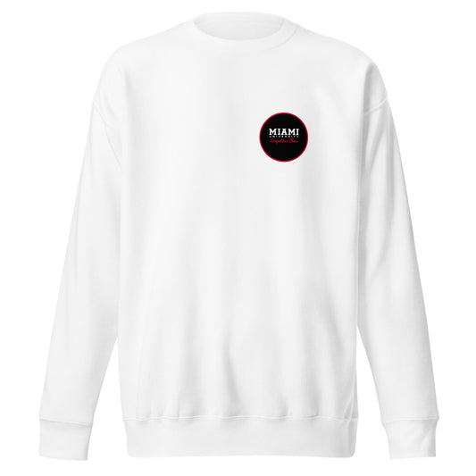Performance | Crewneck | Miami University Competitive Cheer Team | Badge Logo