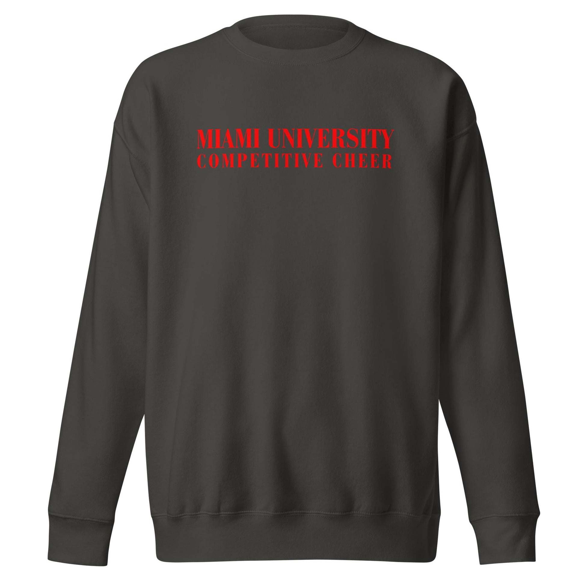 Performance | Crewneck | Miami University Competitive Cheer Team