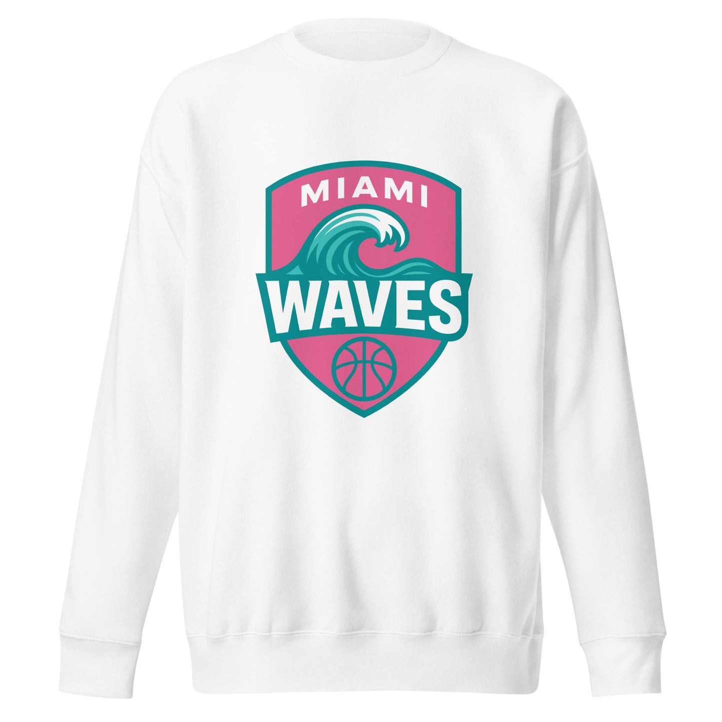 Performance | Crewneck | Miami Waves | Shield Logo