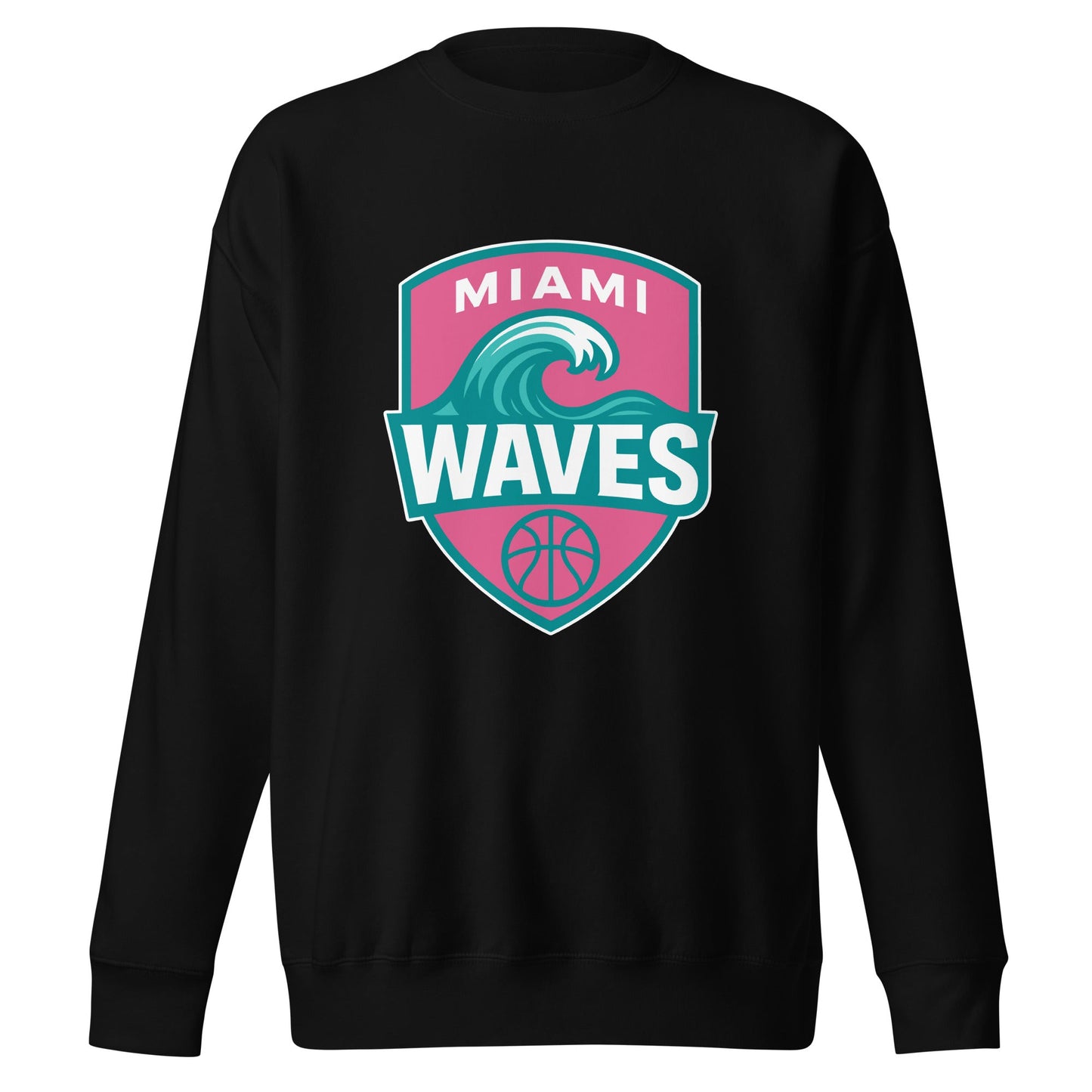 Performance | Crewneck | Miami Waves | Shield Logo