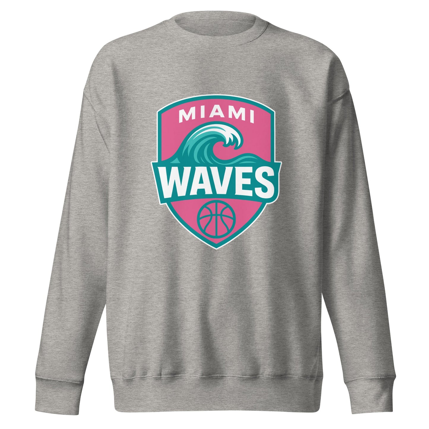Performance | Crewneck | Miami Waves | Shield Logo