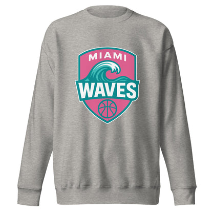 Performance | Crewneck | Miami Waves | Shield Logo
