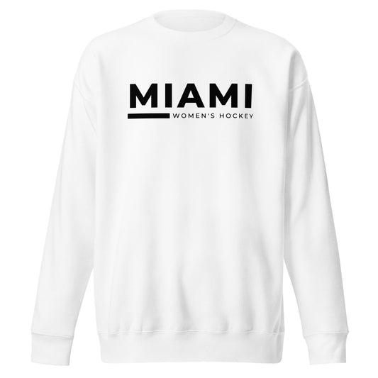 Performance | Crewneck | Miami Women's Hockey | Lettermark Logo