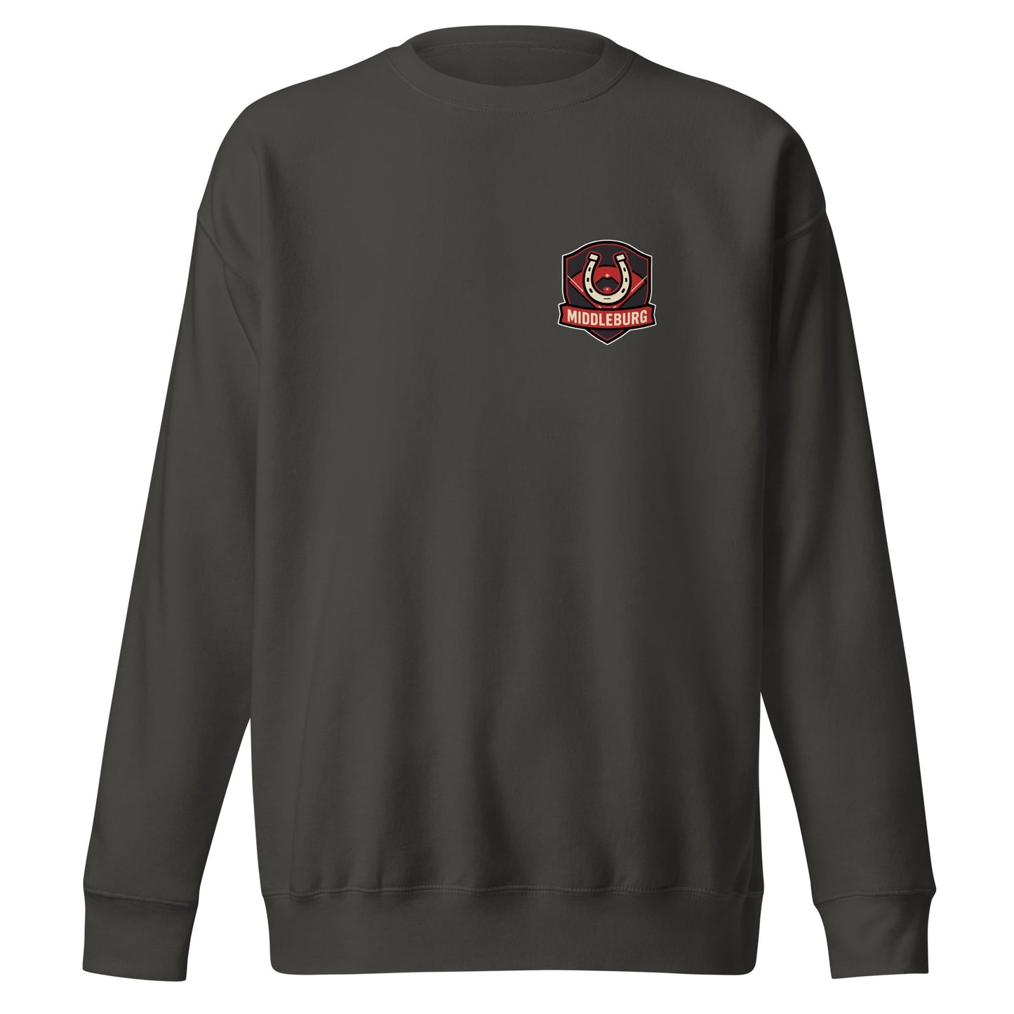 Performance | Crewneck | Middleburg Association of Athletics | Horseshoe Logo