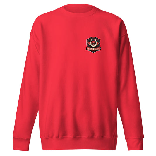Performance | Crewneck | Middleburg Association of Athletics | Horseshoe Logo