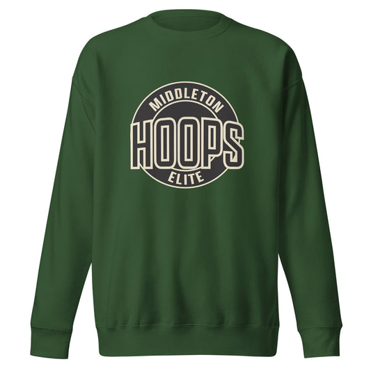 Performance | Crewneck | Middleton Hoops Elite | Hoops Logo