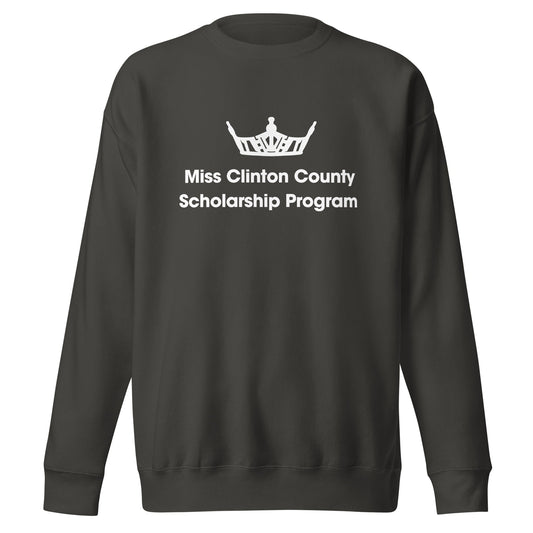 Performance | Crewneck | Miss Clinton County Scholarship Program | Alt Logo
