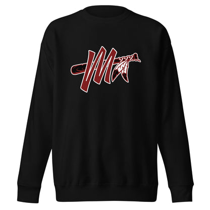 Performance | Crewneck | Mohawks | M - Mark Logo