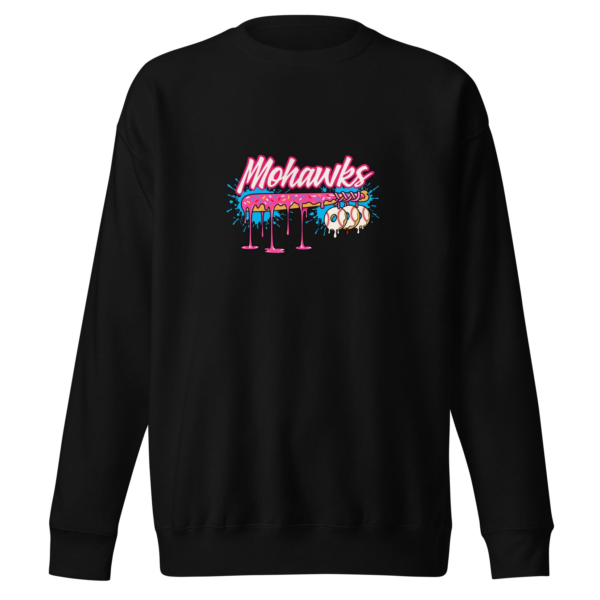 Performance | Crewneck | Mohawks | Pink Batters Logo