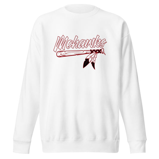 Performance | Crewneck | Mohawks | Victory Feather Logo