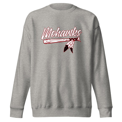 Performance | Crewneck | Mohawks | Victory Feather Logo