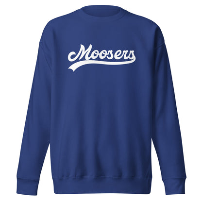 Performance | Crewneck | Moosers | Athletic Script Logo