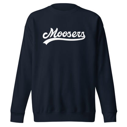 Performance | Crewneck | Moosers | Athletic Script Logo