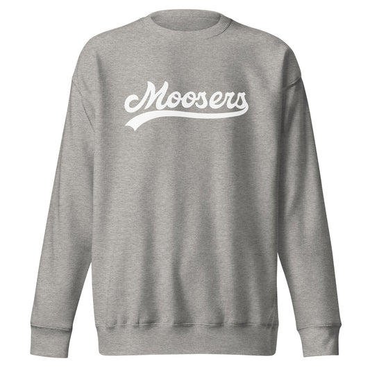Performance | Crewneck | Moosers | Athletic Script Logo