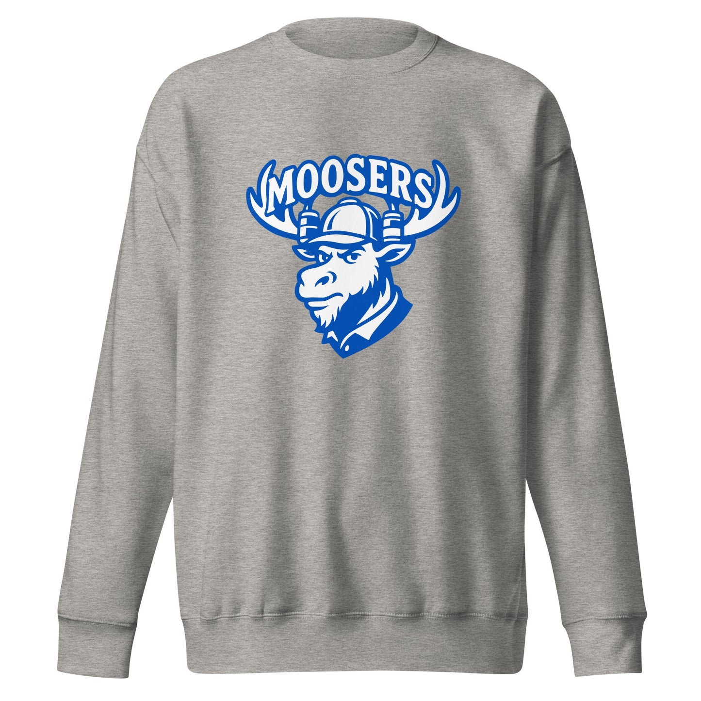 Performance | Crewneck | Moosers | Mascot Logo