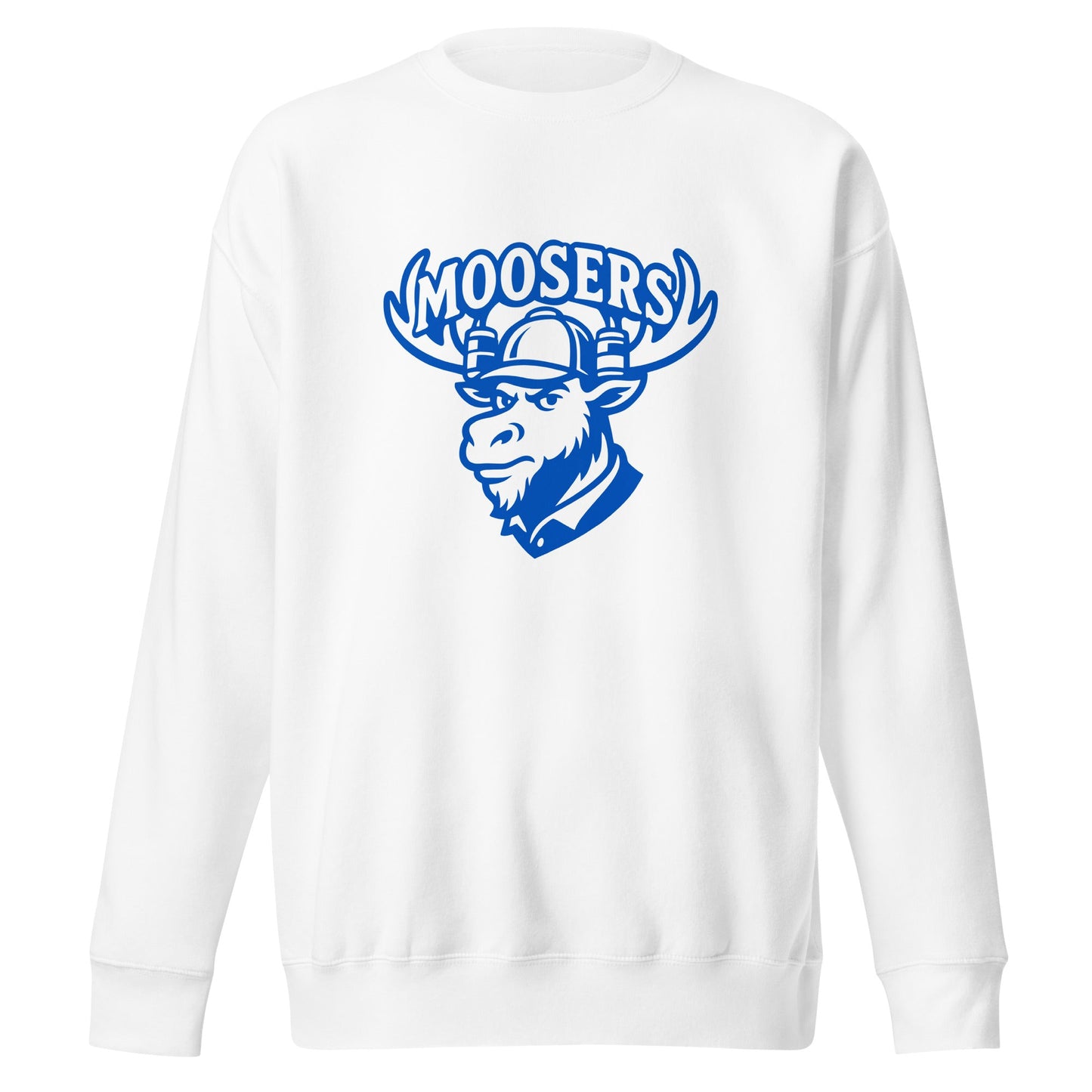 Performance | Crewneck | Moosers | Mascot Logo