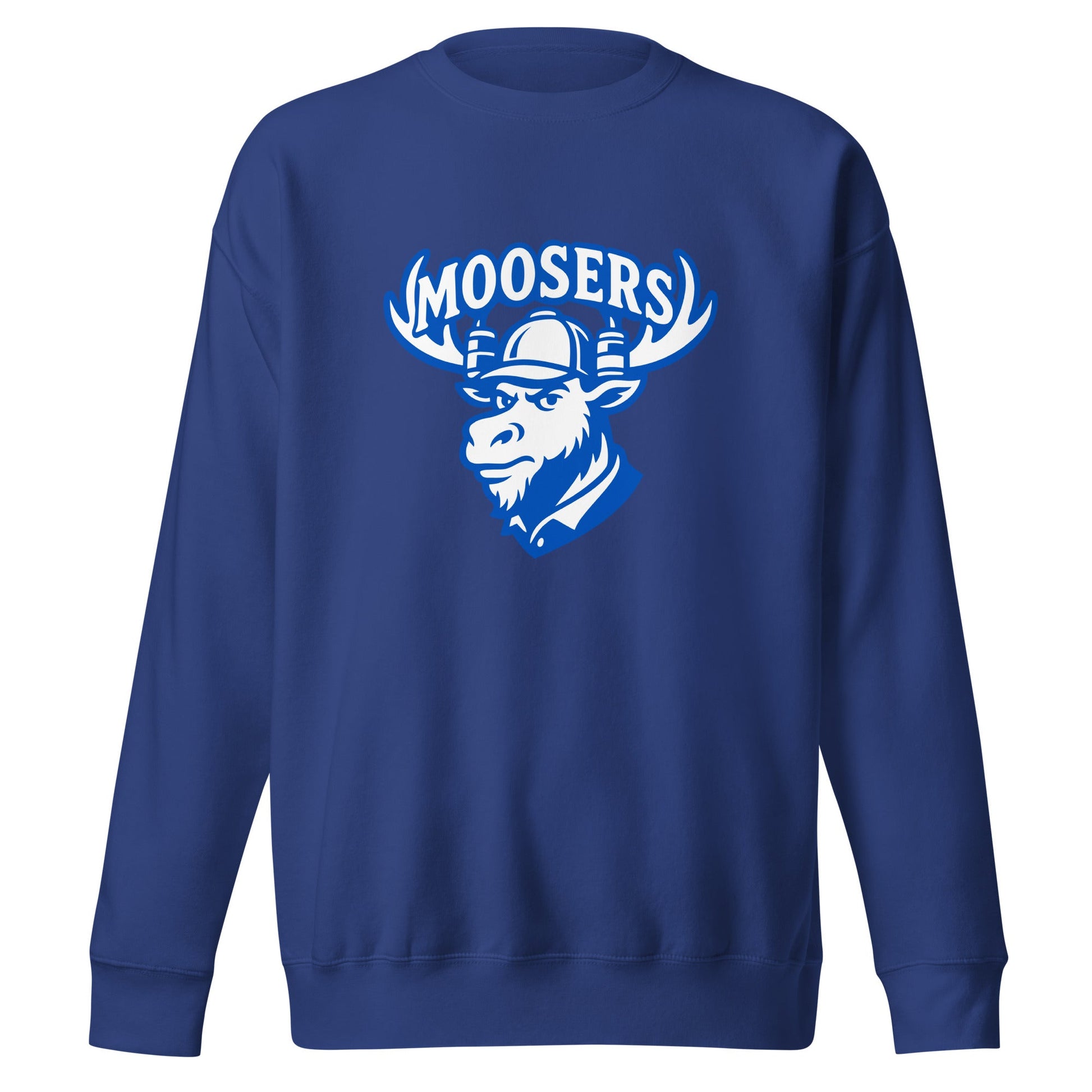 Performance | Crewneck | Moosers | Mascot Logo