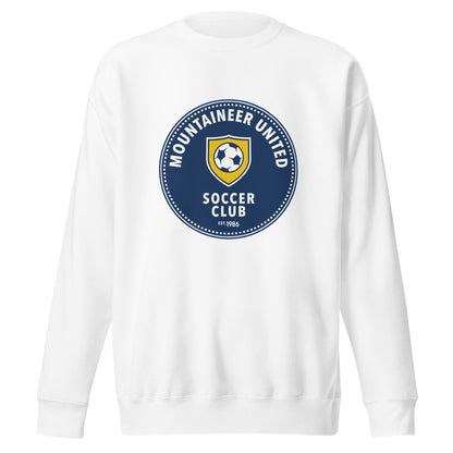 Performance | Crewneck | Mountaineer United Soccer Club | Badge Logo