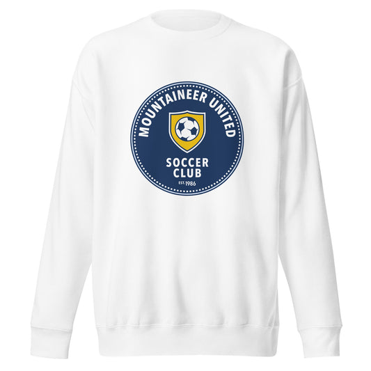 Performance | Crewneck | Mountaineer United Soccer Club | Badge Logo