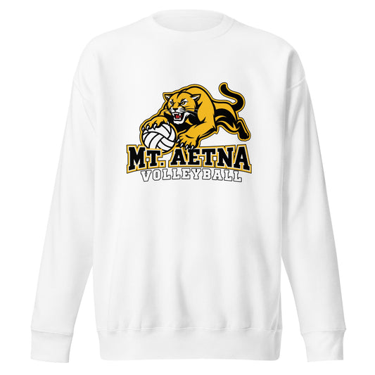 Performance | Crewneck | Mt. Aetna Adventist School | Volleyball Apex Logo