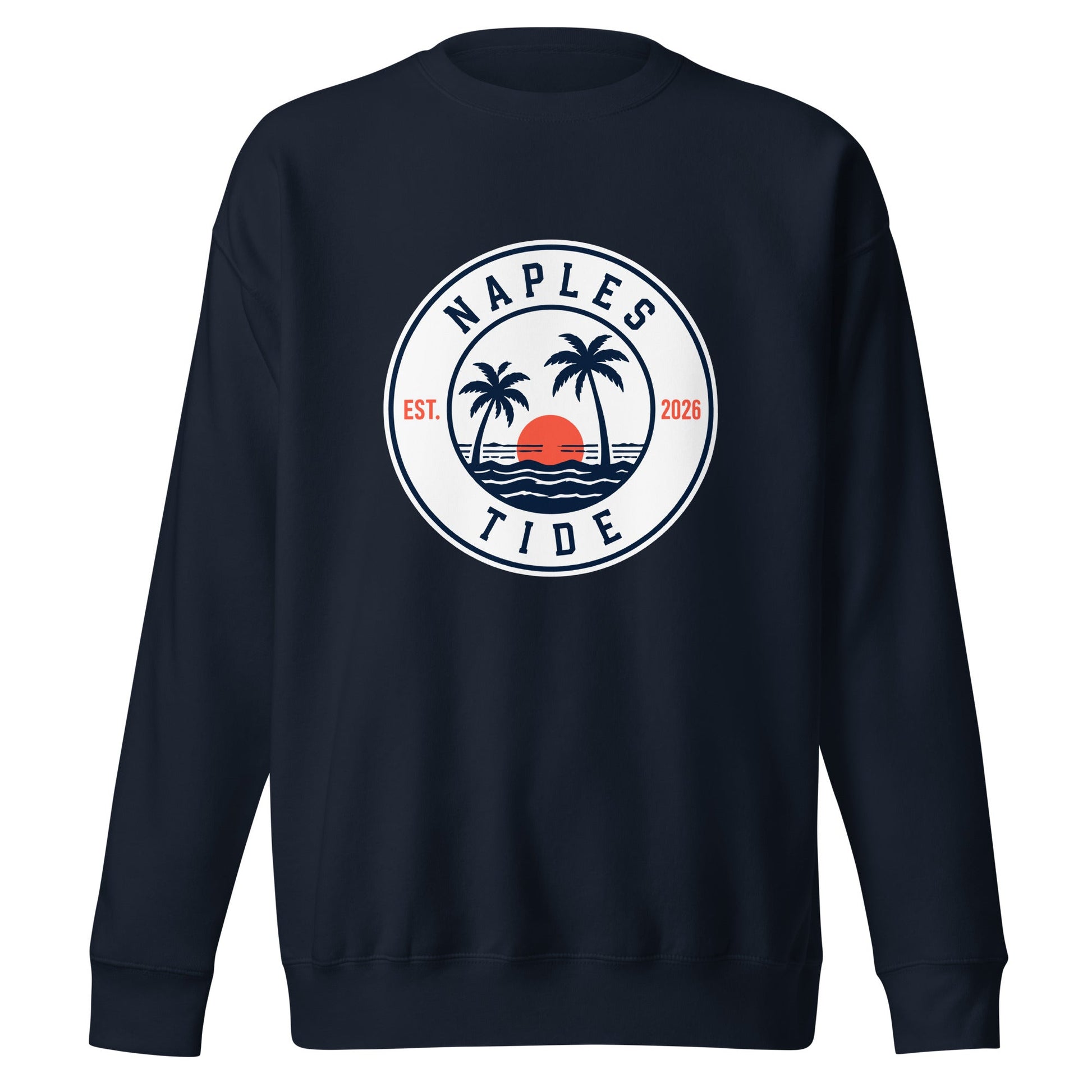 Performance | Crewneck | Naples Tide | Badge Logo