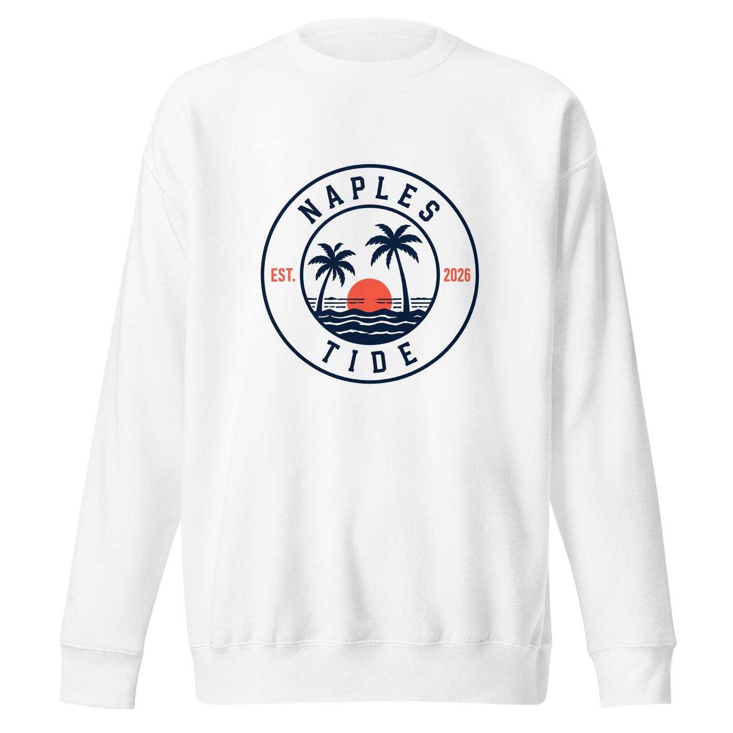 Performance | Crewneck | Naples Tide | Badge Logo