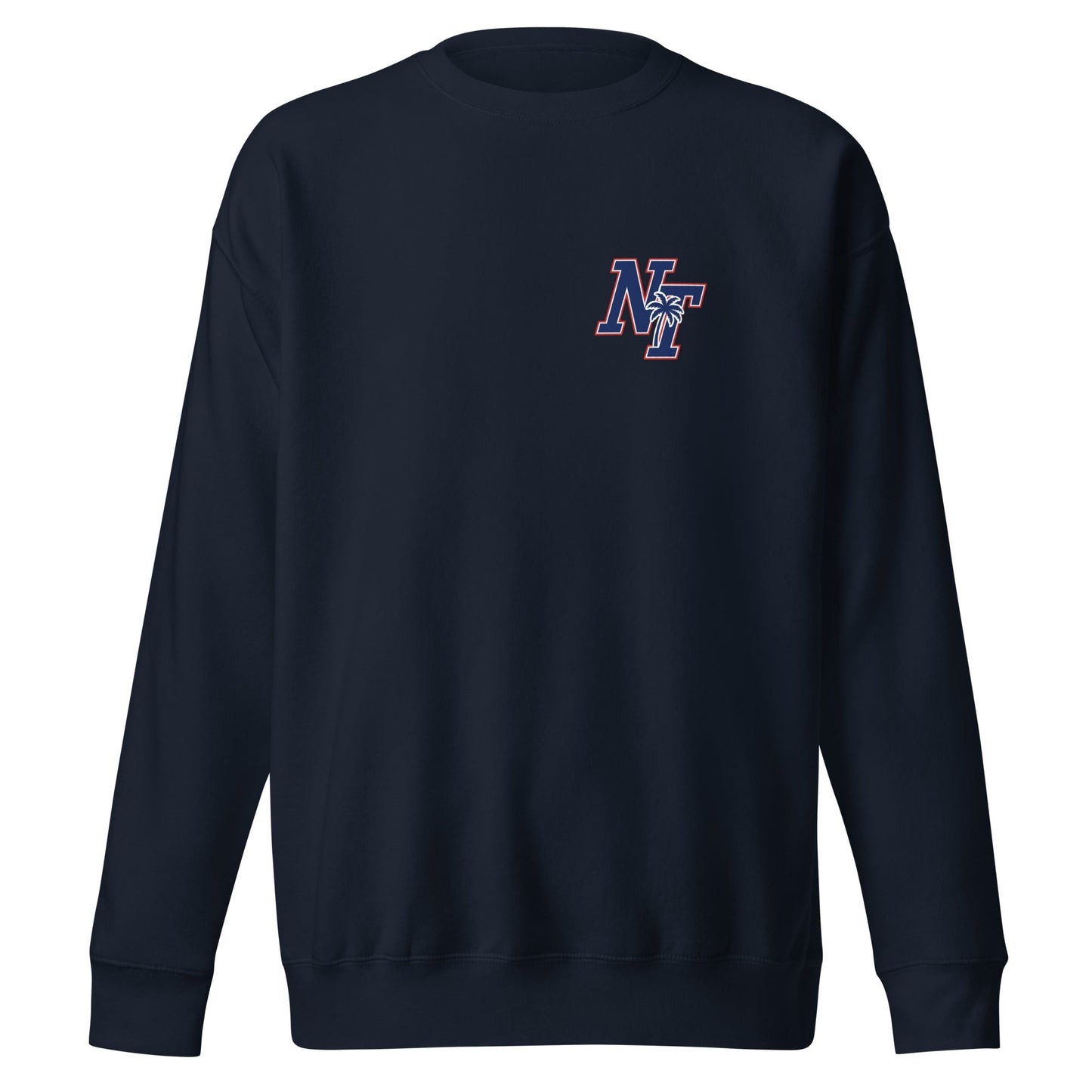 Performance | Crewneck | Naples Tide | NT Lettermark Logo