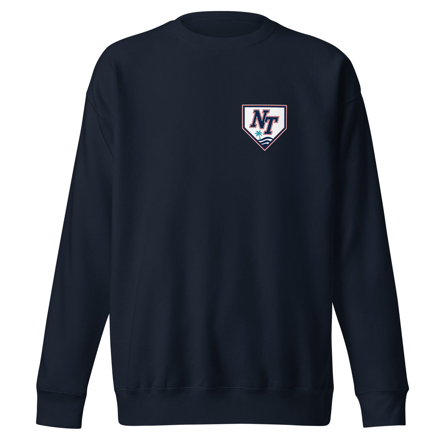 Performance | Crewneck | Naples Tide | Shield Logo