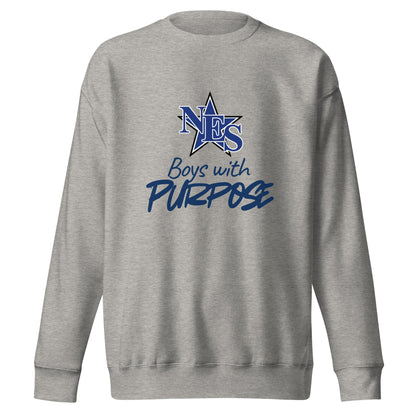 Performance | Crewneck | NES - Boys with Purpose | Boys with Purpose Logo