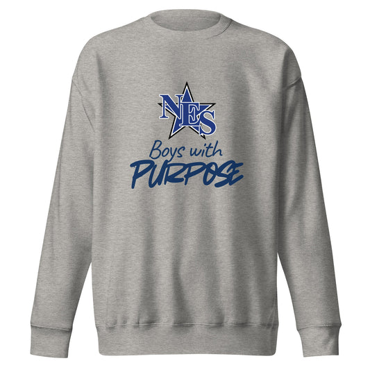 Performance | Crewneck | NES - Boys with Purpose | Boys with Purpose Logo