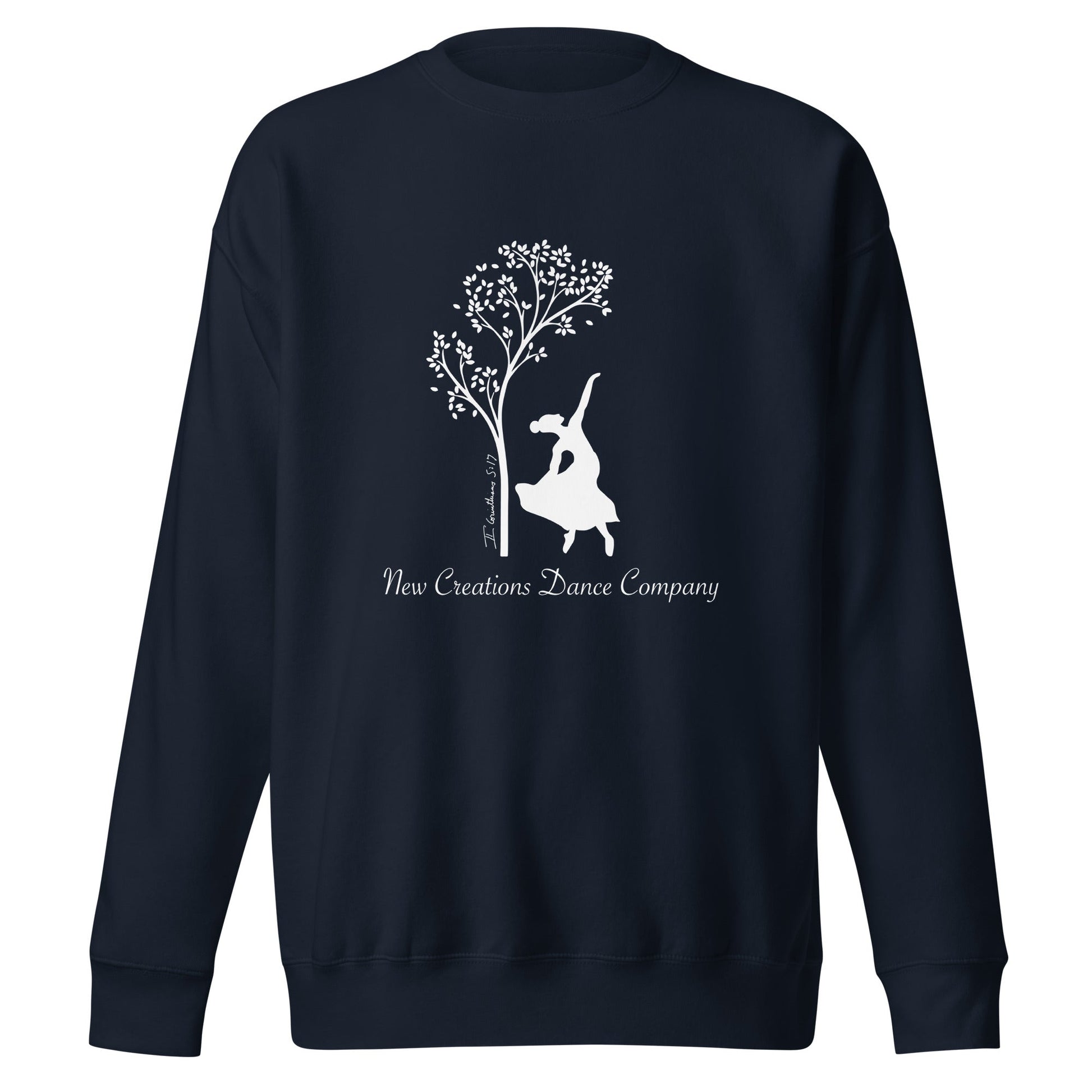 Performance | Crewneck | New Creations Dance Company | Alt Logo