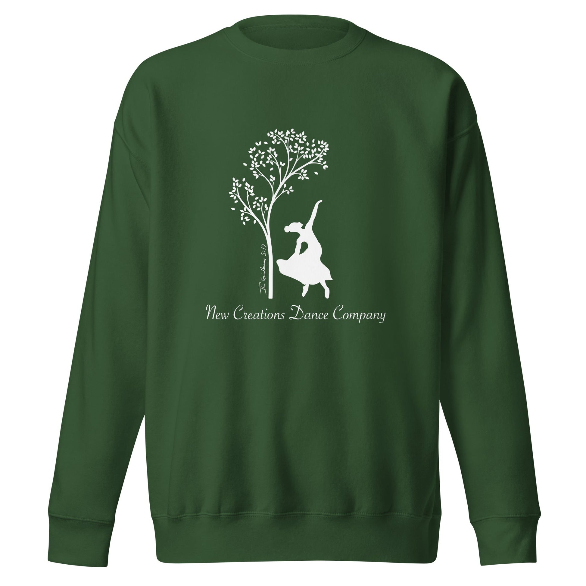 Performance | Crewneck | New Creations Dance Company | Alt Logo