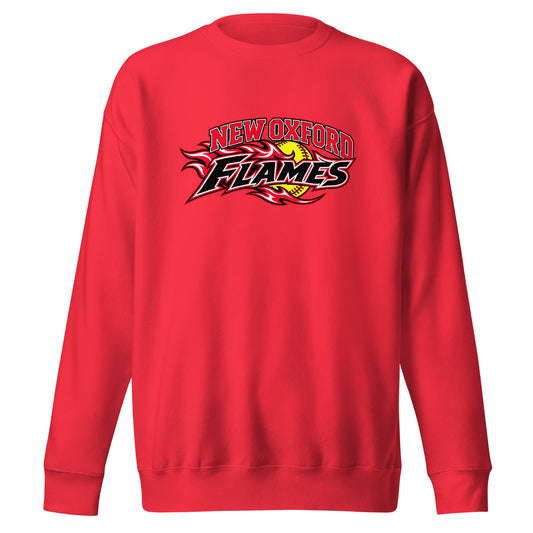 Performance | Crewneck | New Oxford Girls Softball Association | Crest Logo